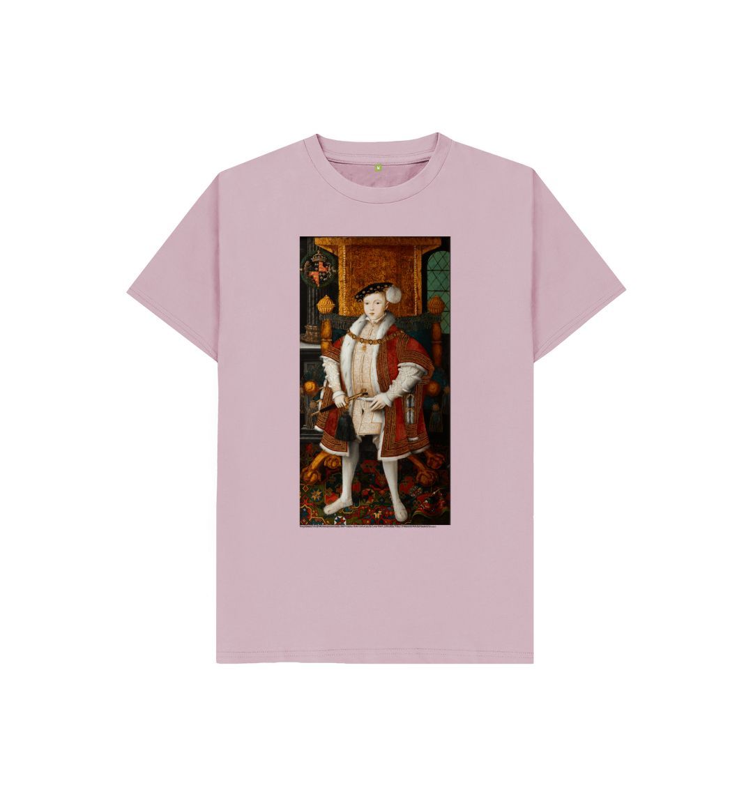 Mauve king edward vi kids t shirt