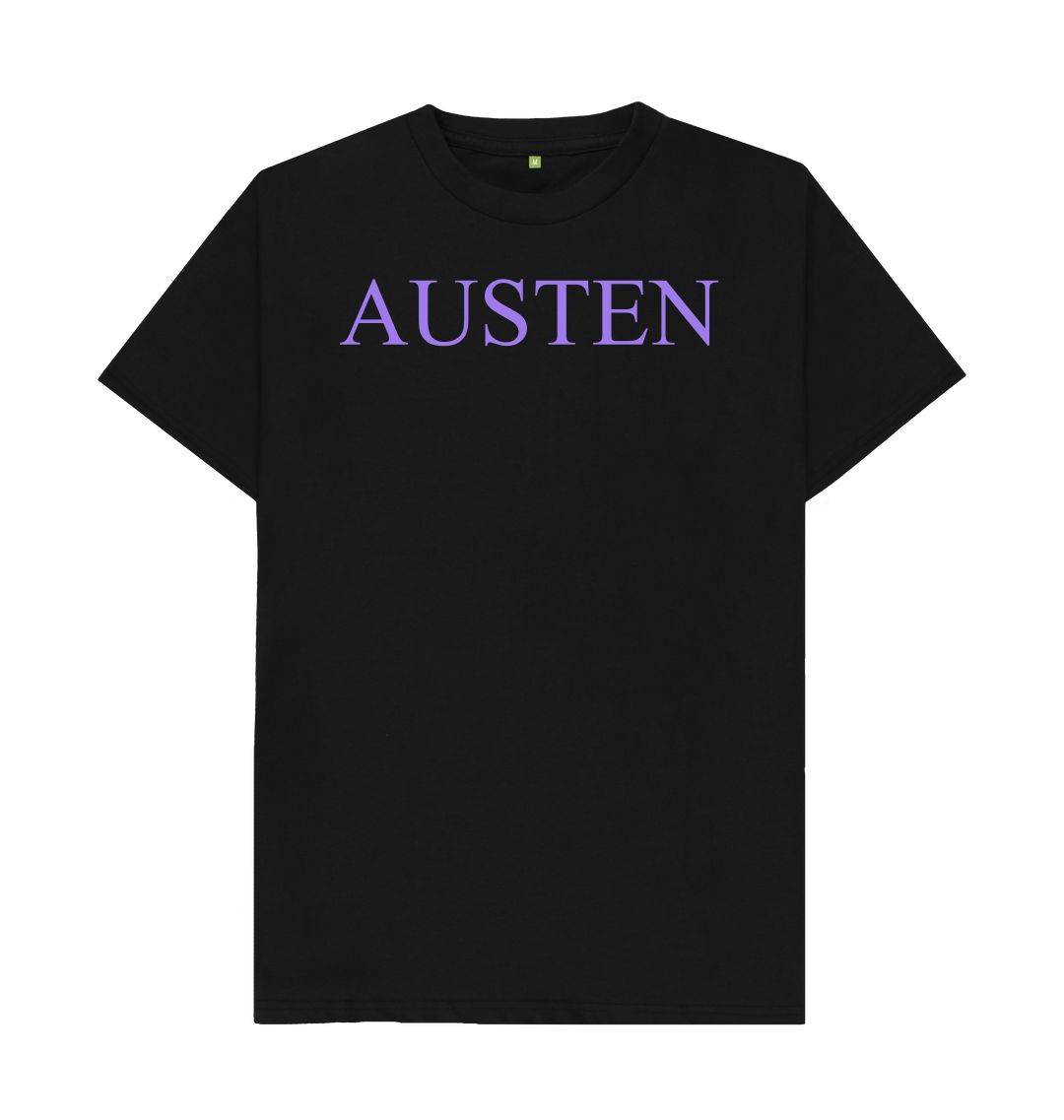 Black austen t shirt
