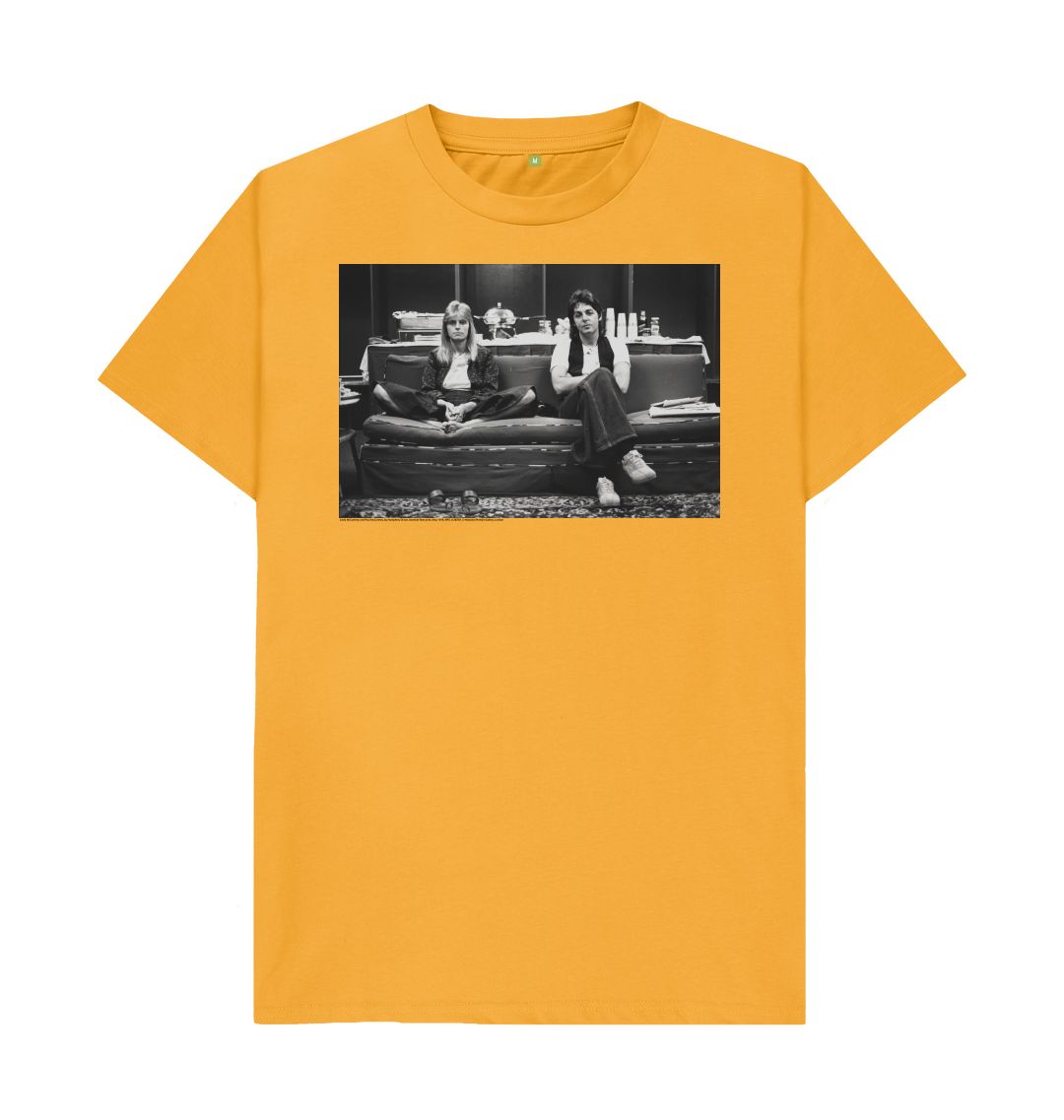 Mustard linda mccartney and paul mccartney unisex t shirt