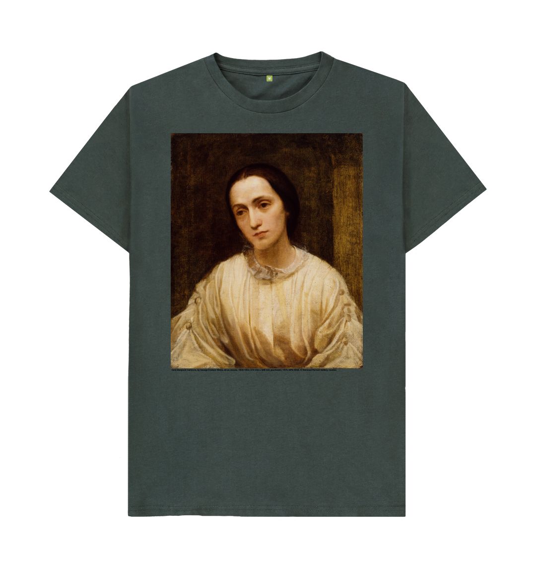 Dark grey julia margaret cameron unisex t shirt