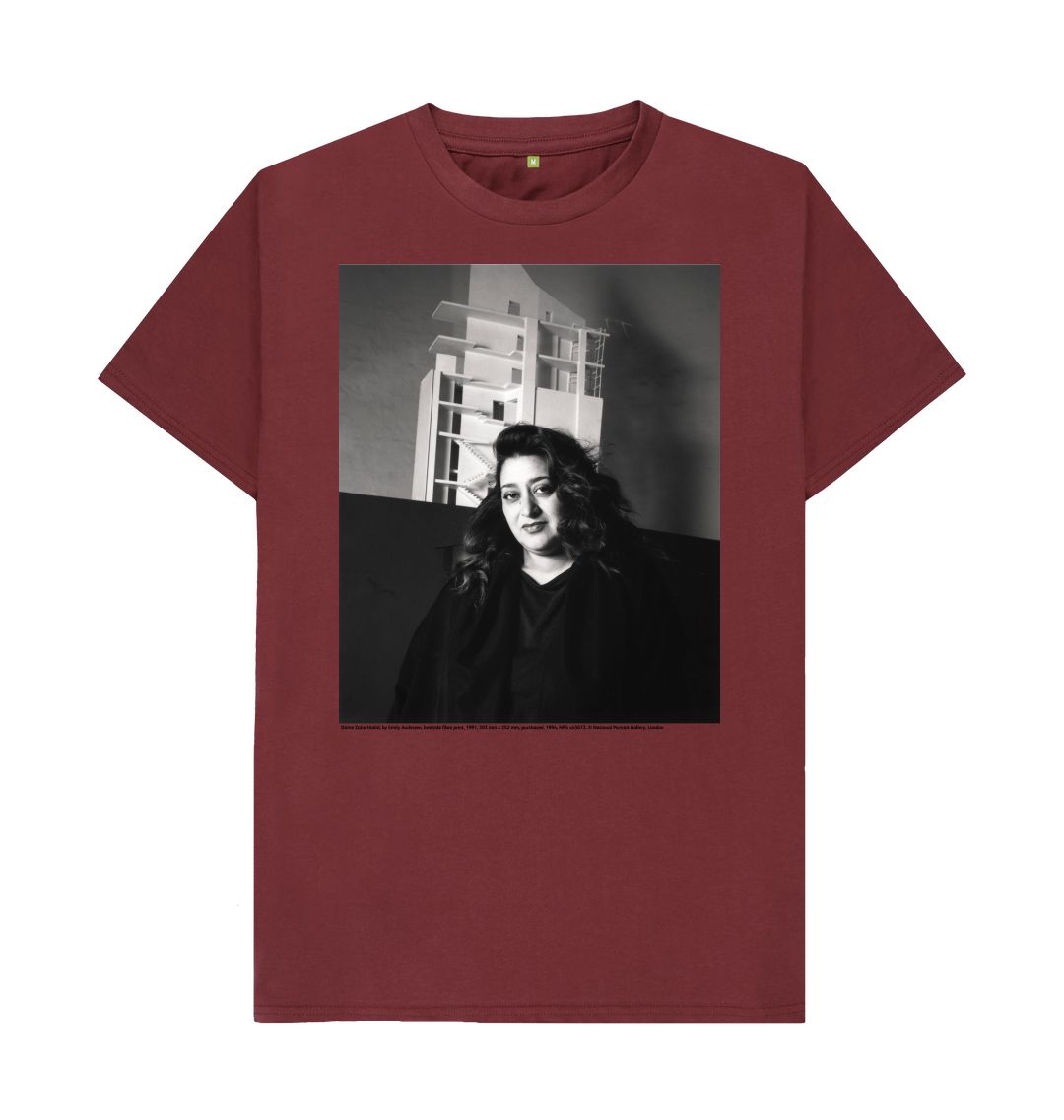 Red wine zaha hadid, 1991 unisex t shirt