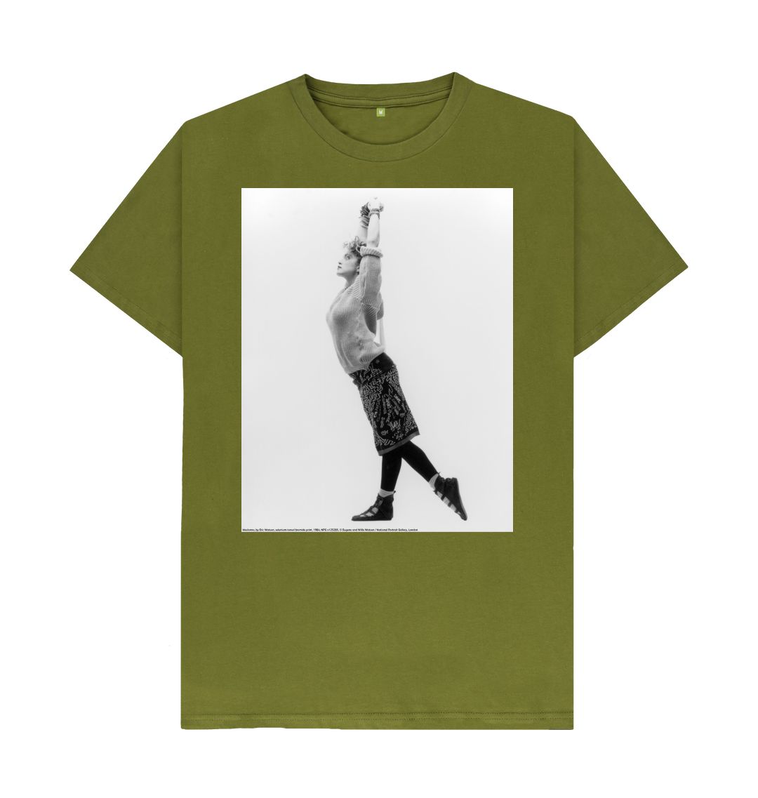 Moss green madonna unisex t shirt