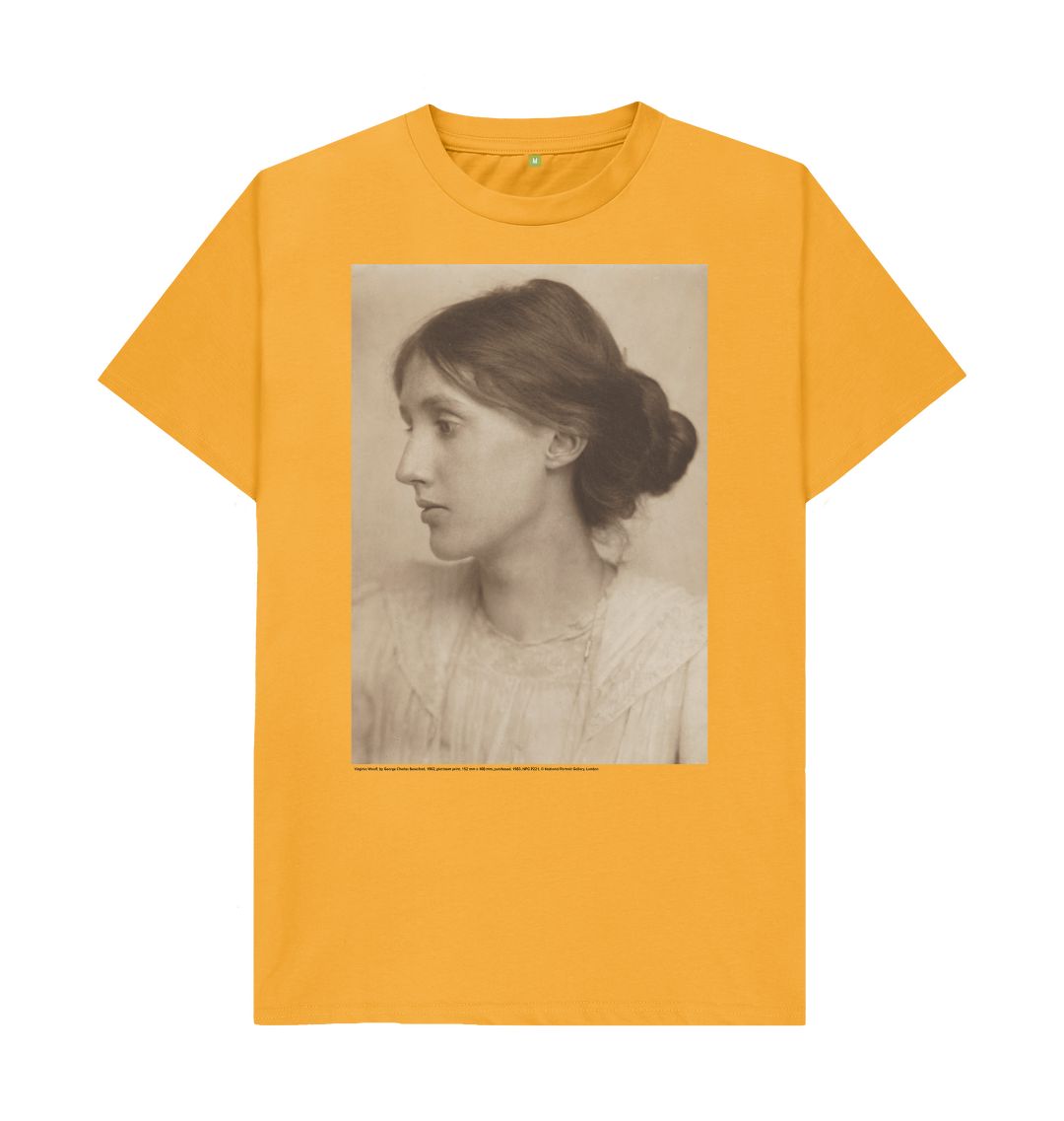 Mustard virginia woolf unisex t shirt