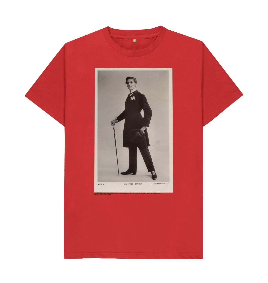 Red fred barnes unisex t shirt