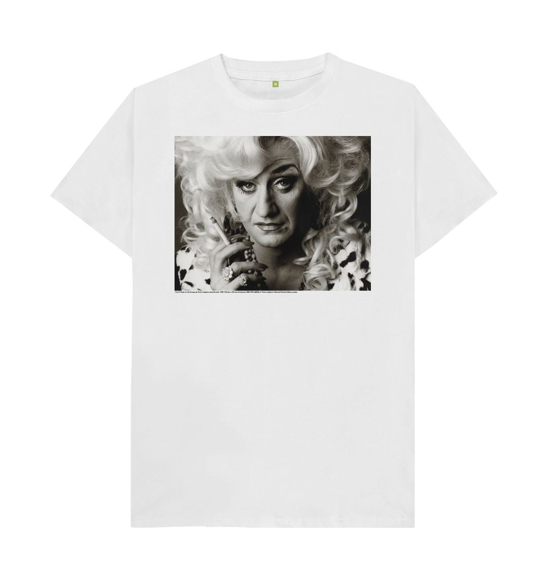 White paul o'grady as lily savage unisex t shirt