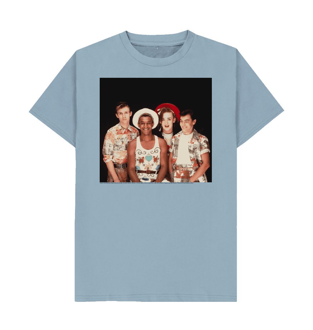 Stone blue culture club unisex t shirt