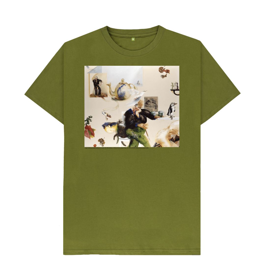 Moss green maggi hambling unisex t shirt