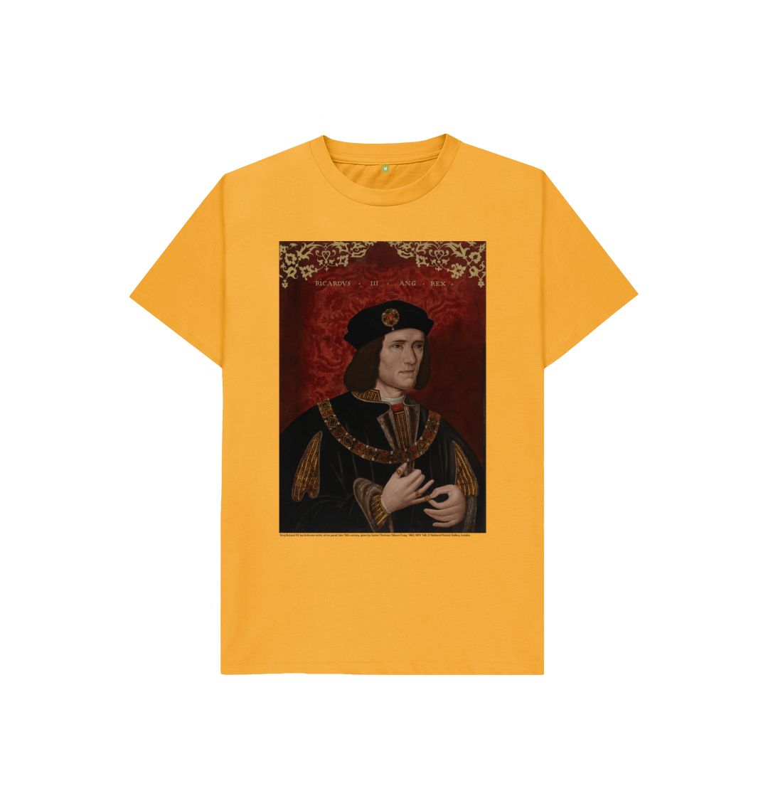 Mustard king richard iii kids t shirt