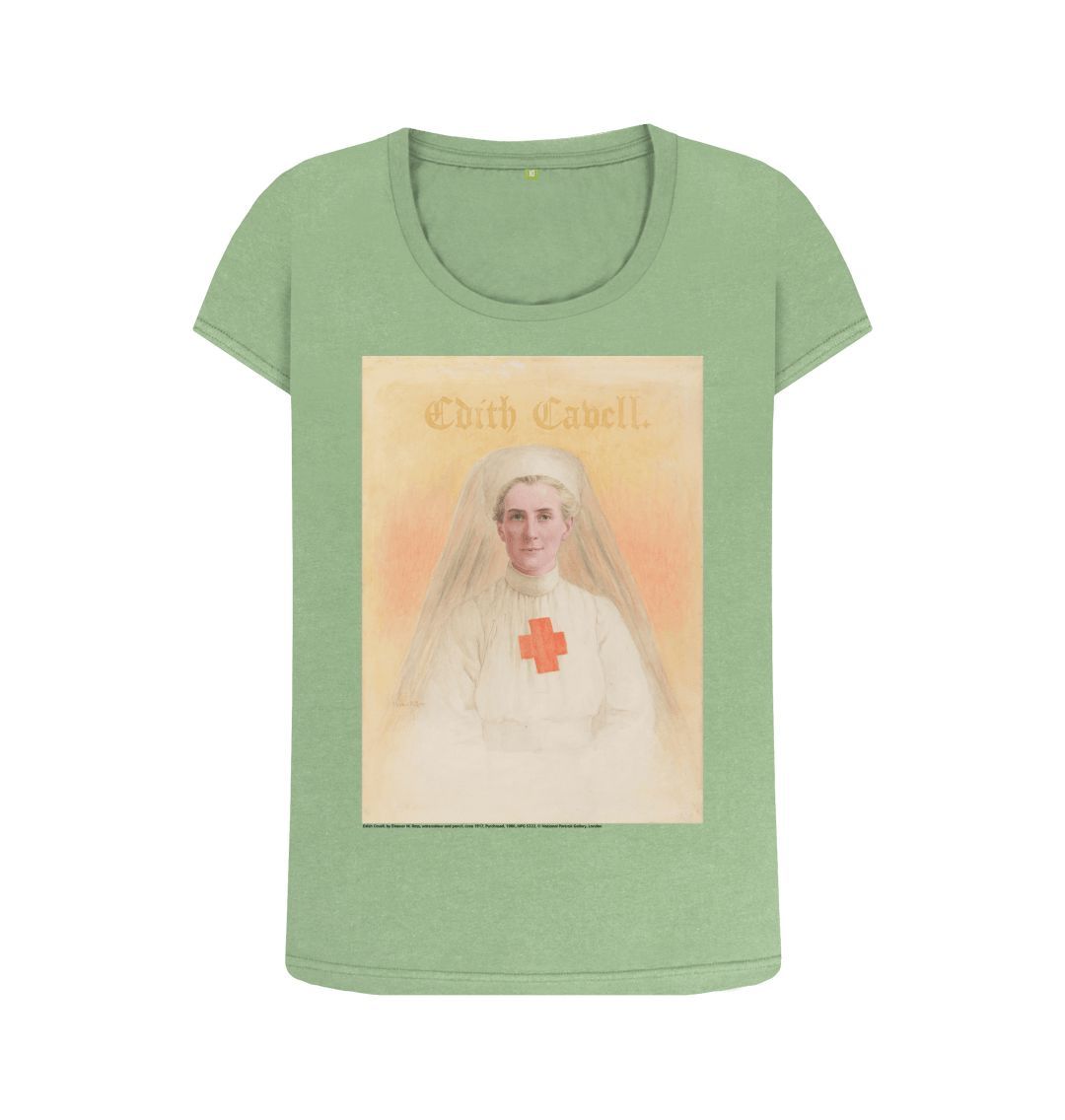 Sage edith cavell women's scoop neck t shirt