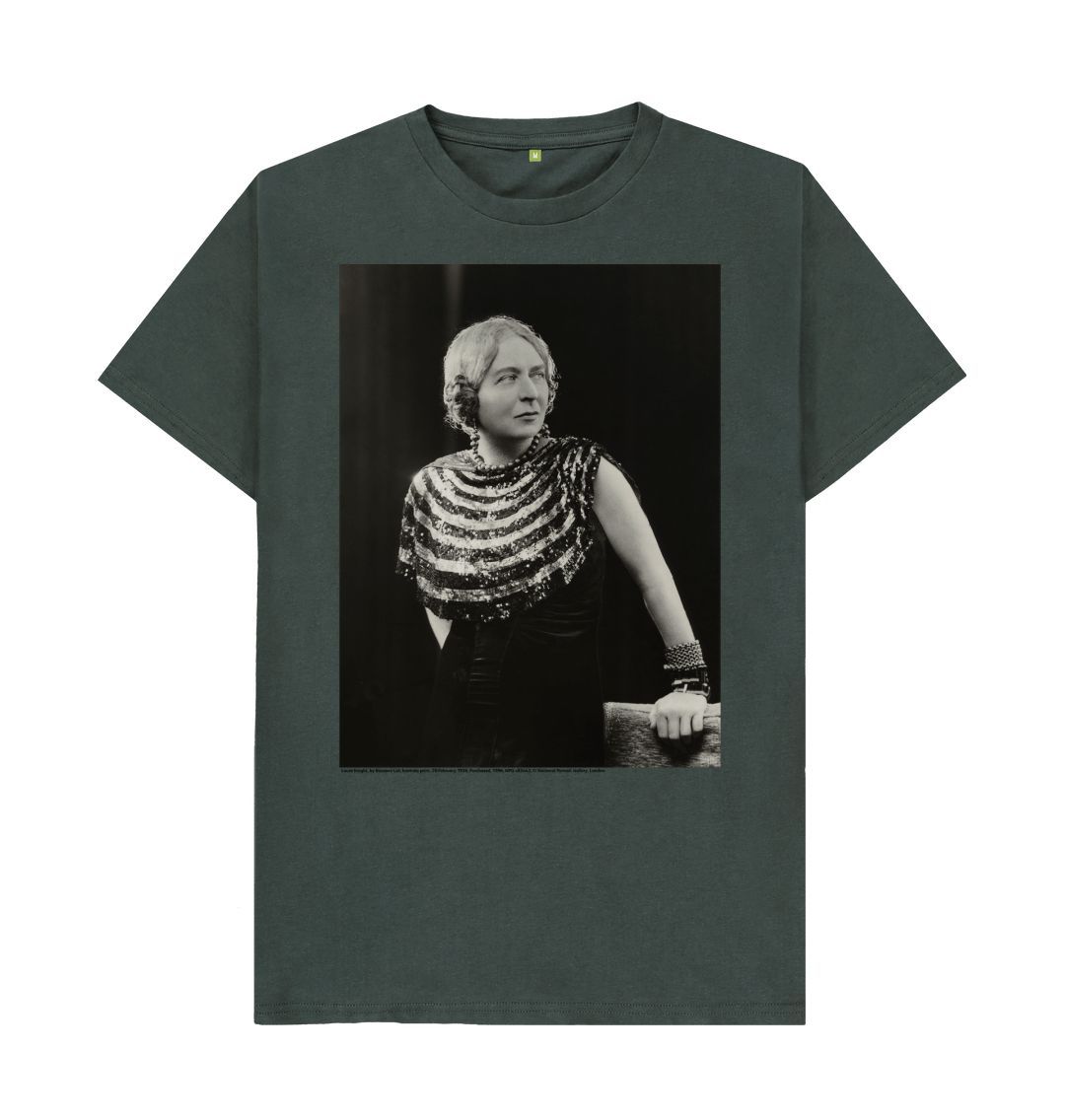 Dark grey laura knight unisex crew neck t shirt