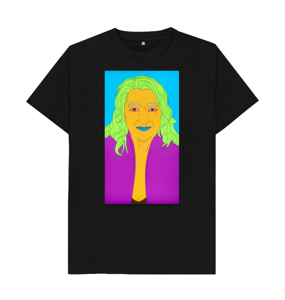 Black zaha hadid unisex t shirt