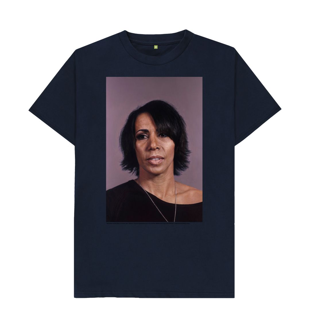 Navy blue kelly holmes unisex t shirt