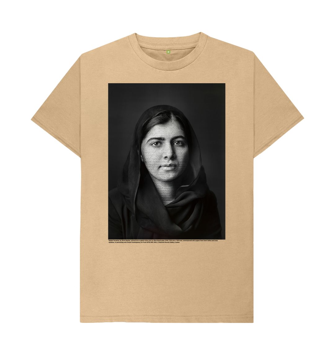 Sand malala yousafzai unisex t shirt