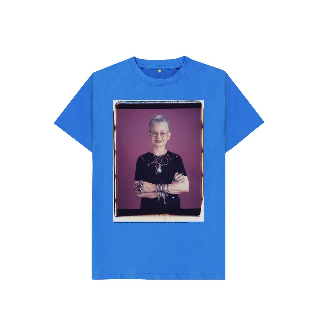 Bright blue jacqueline wilson kids t shirt