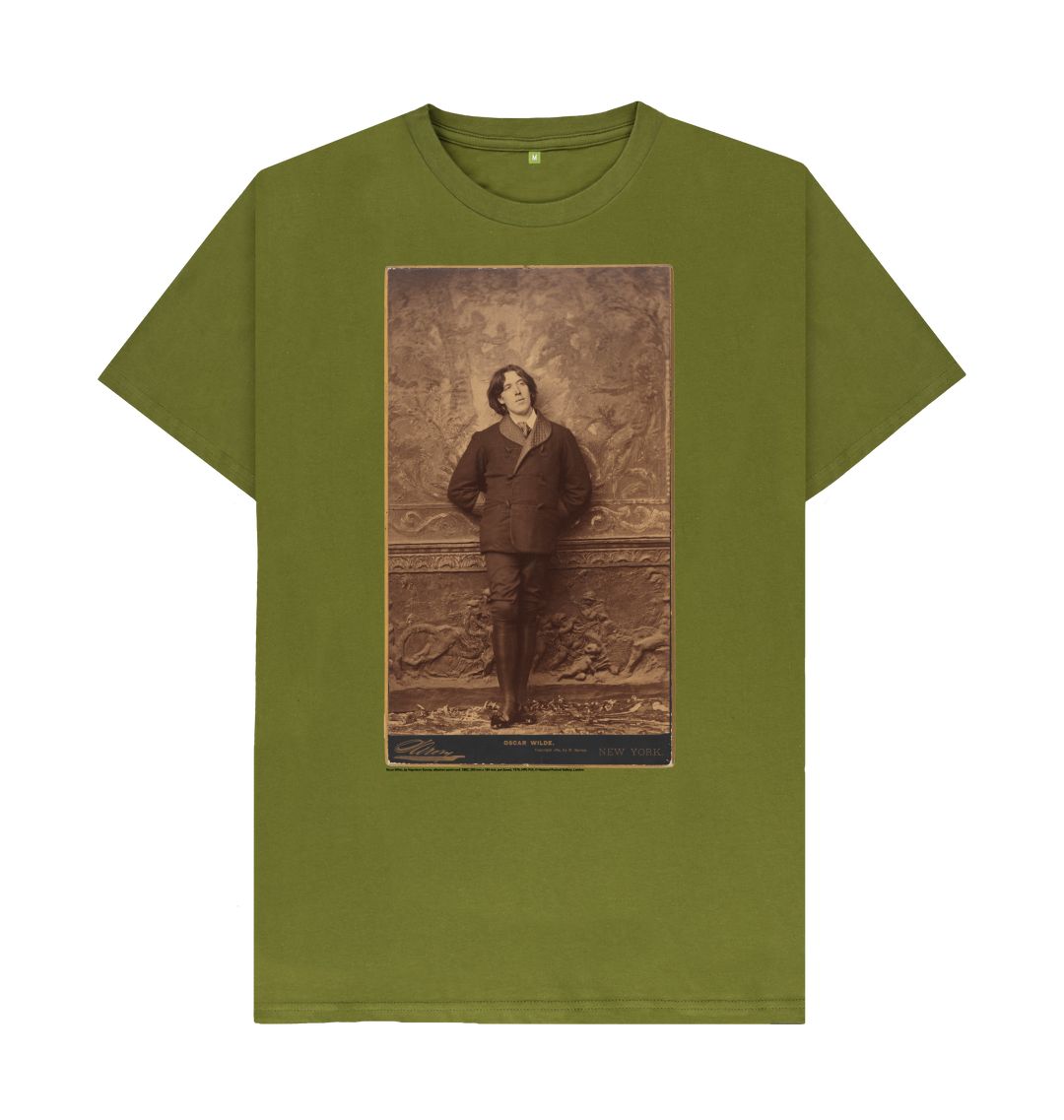 Moss green oscar wilde unisex t shirt