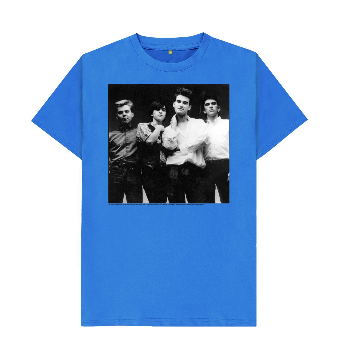 Bright blue the smiths unisex t shirt
