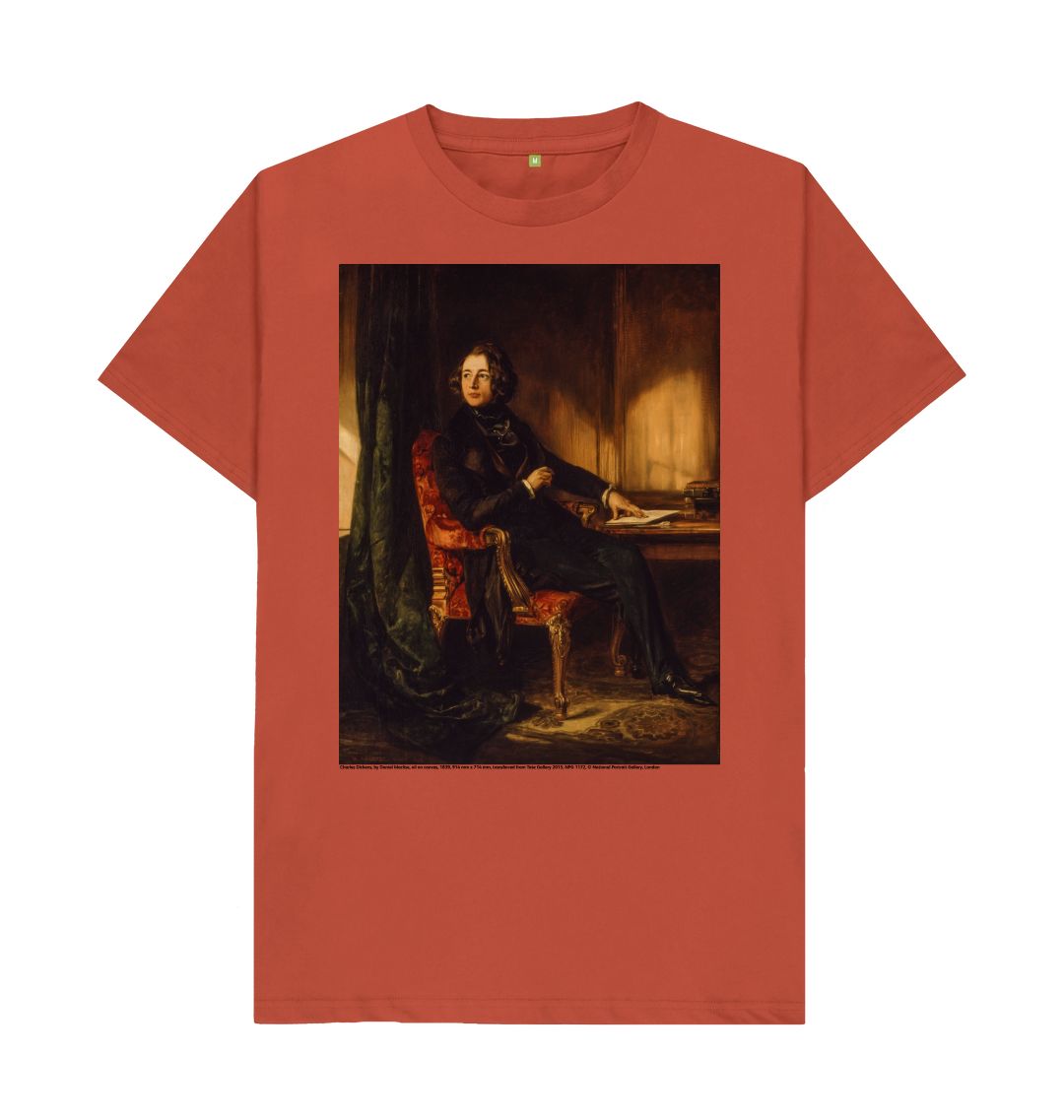 Rust charles dickens unisex t shirt