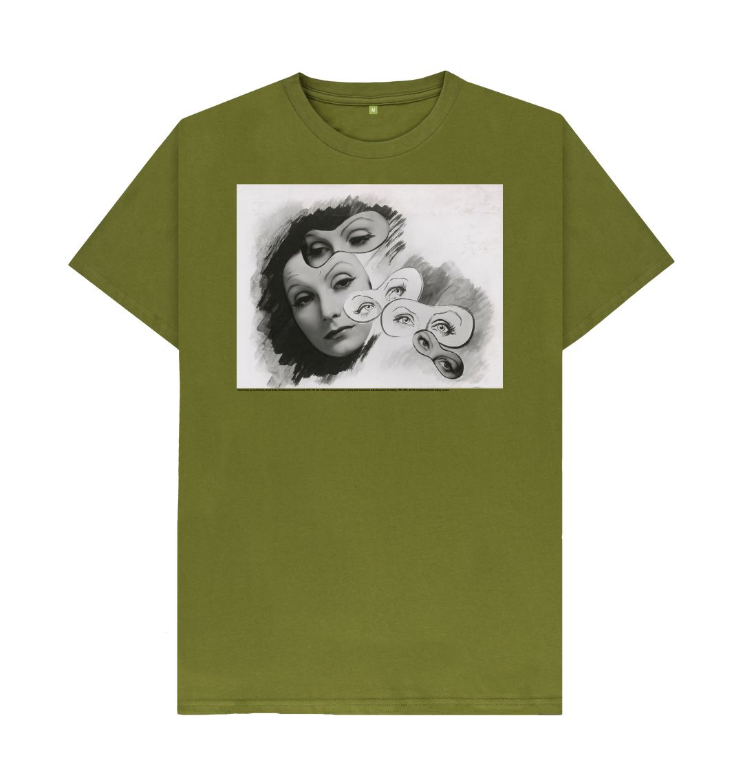 Moss green greta garbo unisex t shirt