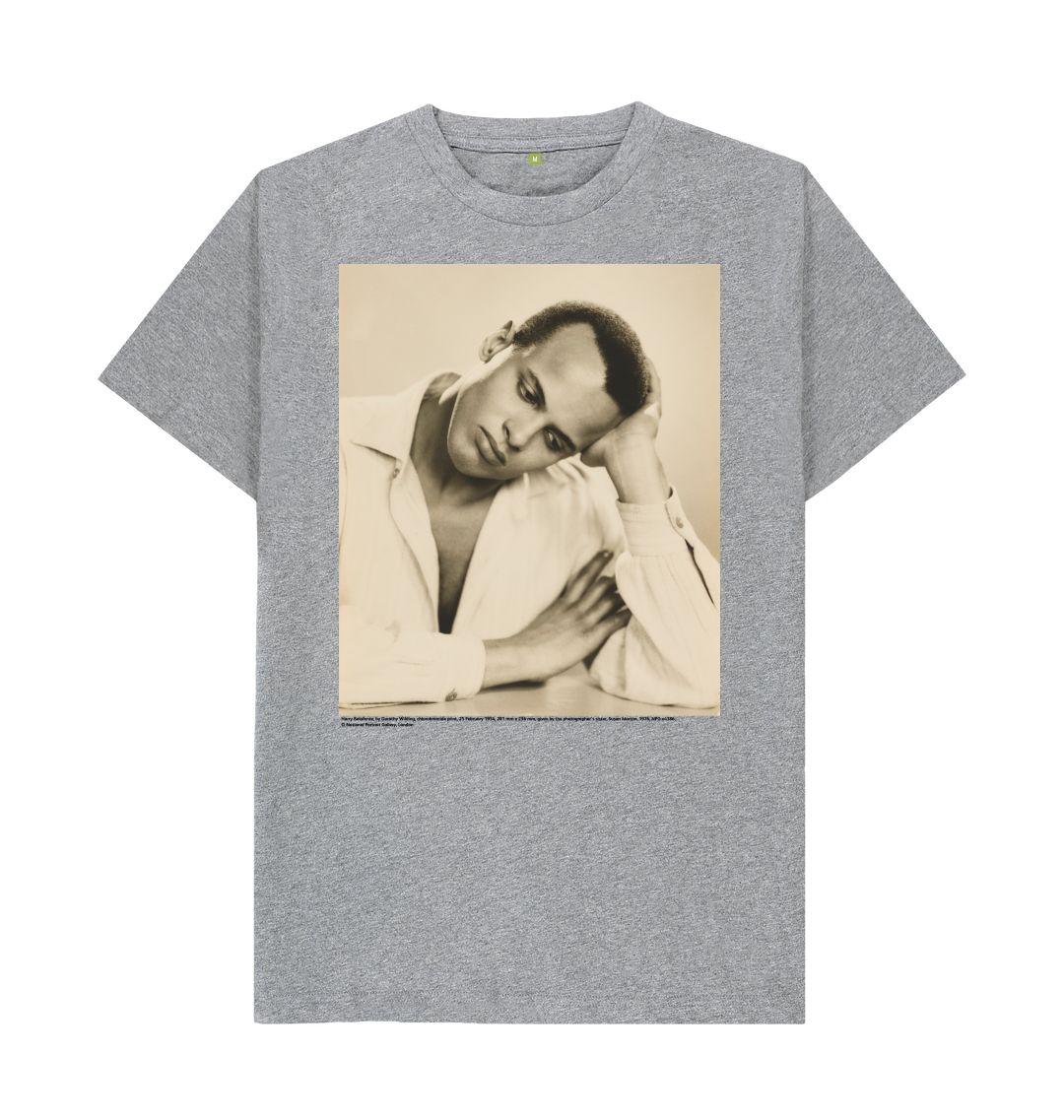 Athletic grey harry belafonte unisex t shirt