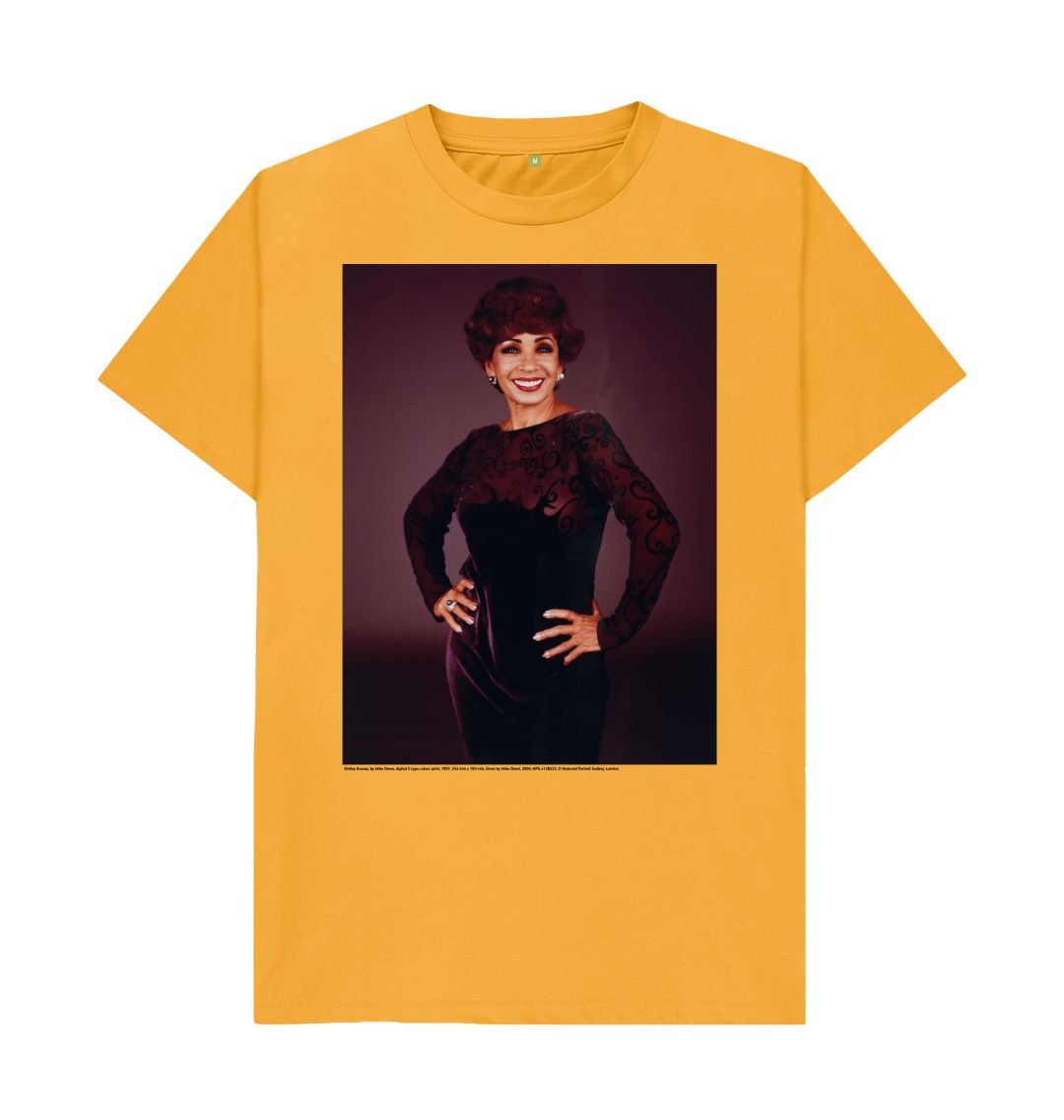 Mustard shirley bassey unisex t shirt