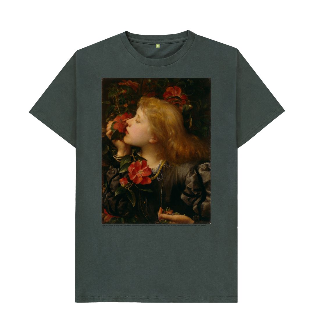 Dark grey ellen terry ('choosing') unisex t shirt