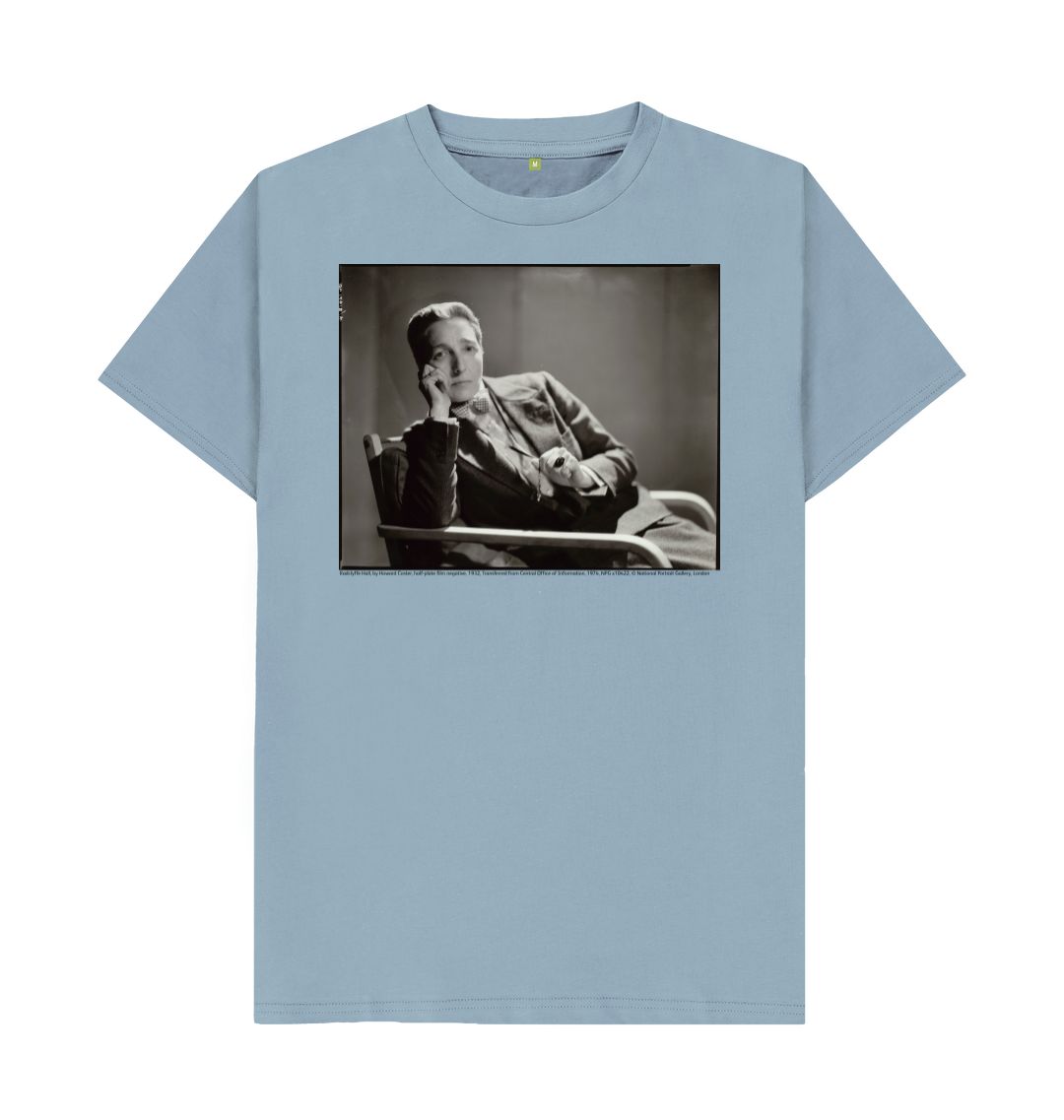 Stone blue radclyffe hall by howard coster unisex t shirt