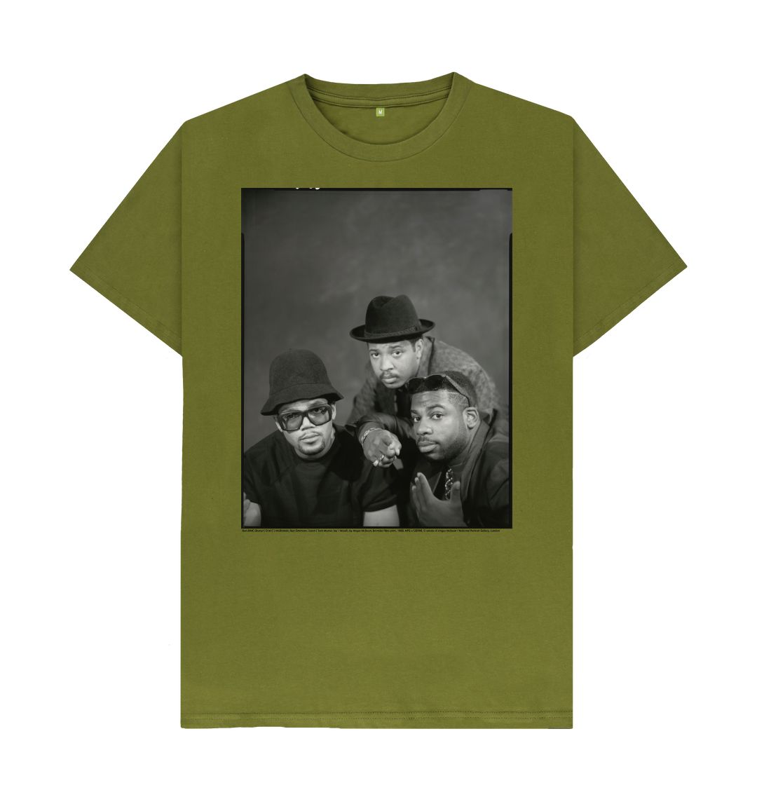 Moss green run dmc unisex t shirt