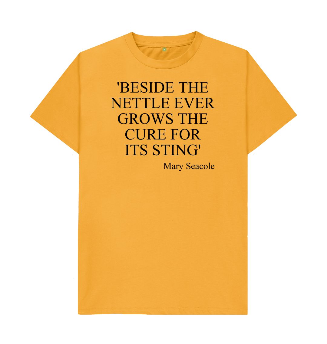 Mustard mary seacole quote t shirt