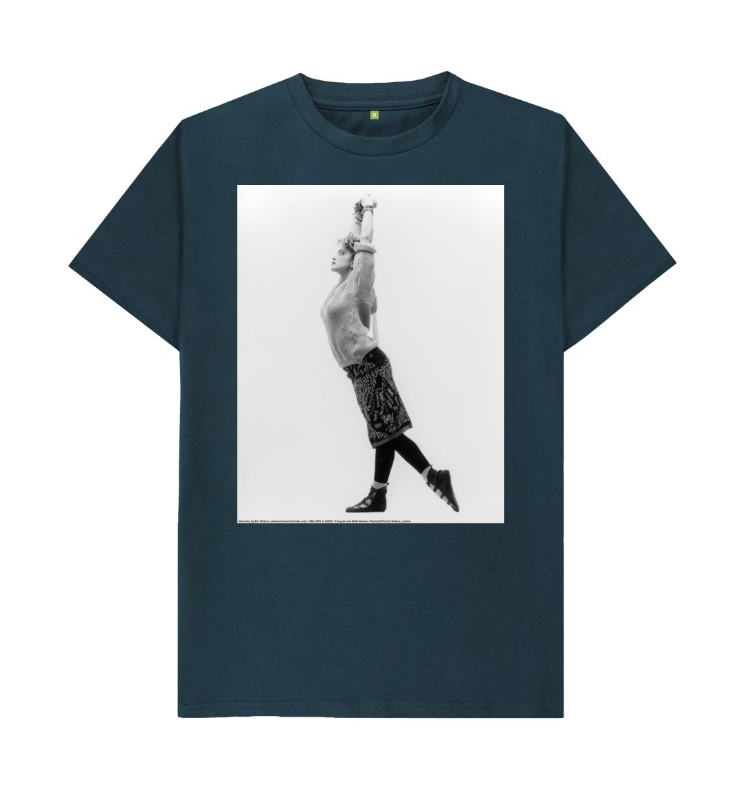 Denim blue madonna unisex t shirt