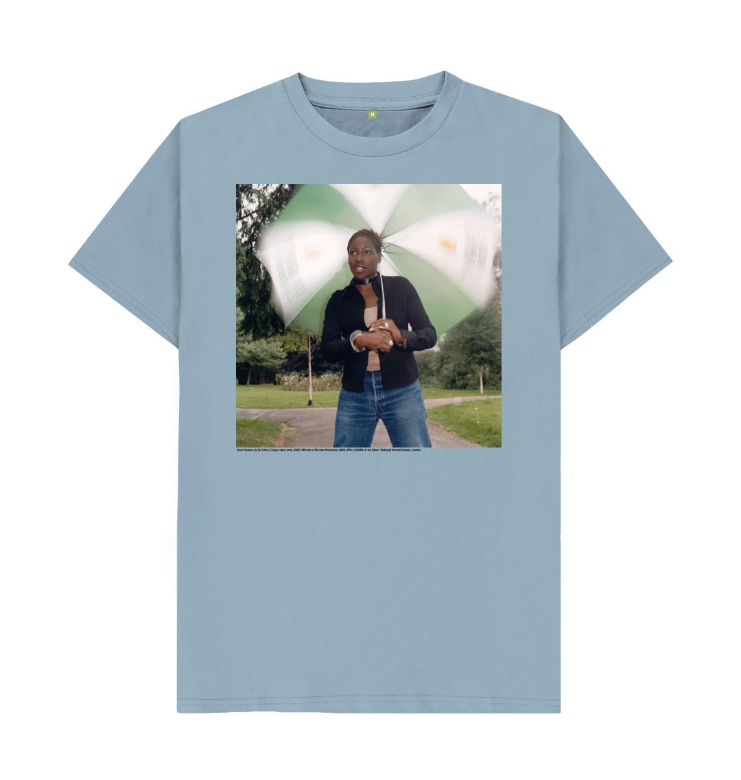 Stone blue gina yashere unisex t shirt