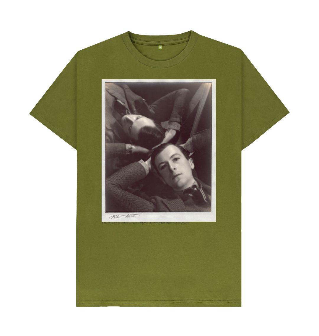 Moss green cecil beaton unisex t shirt