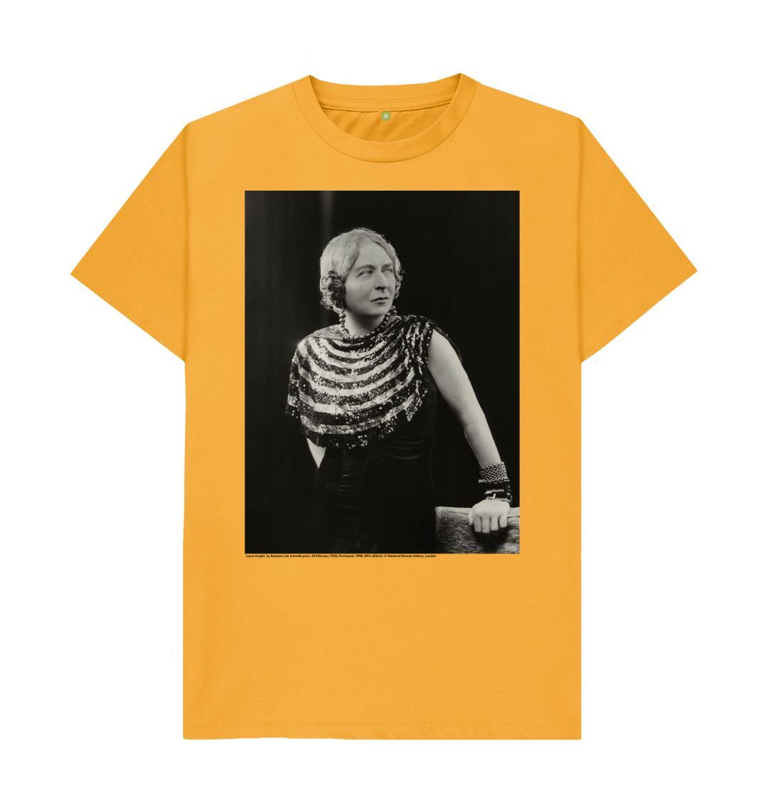 Mustard laura knight unisex crew neck t shirt