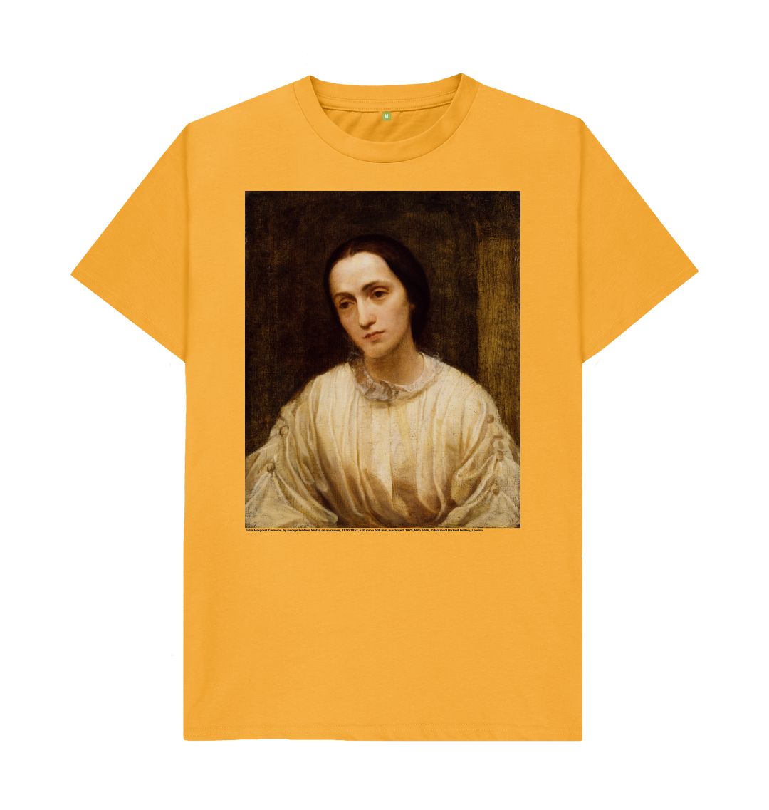 Mustard julia margaret cameron unisex t shirt