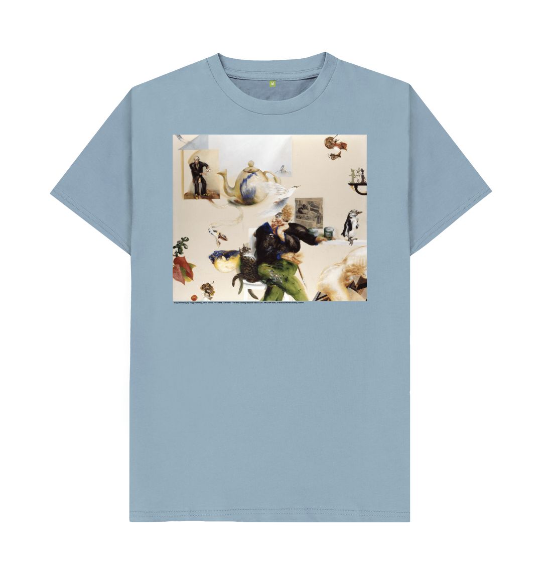Stone blue maggi hambling unisex t shirt