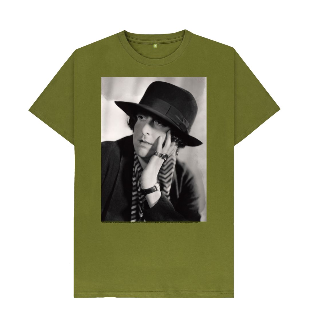Moss green vita sackville west unisex t shirt