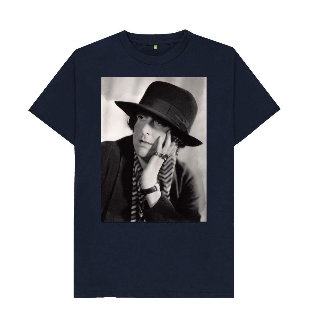 Navy blue vita sackville west unisex t shirt