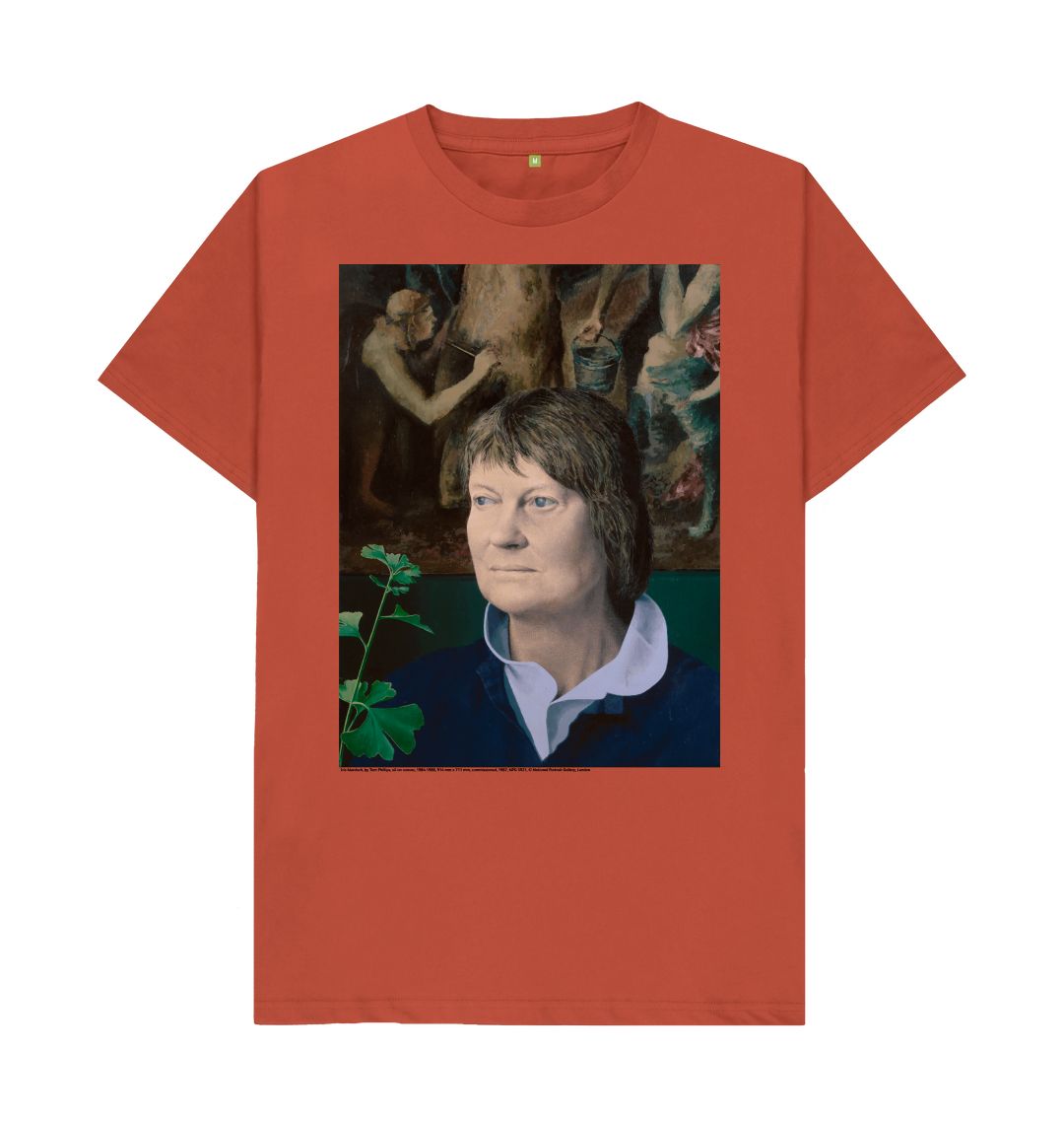 Rust iris murdoch unisex t shirt