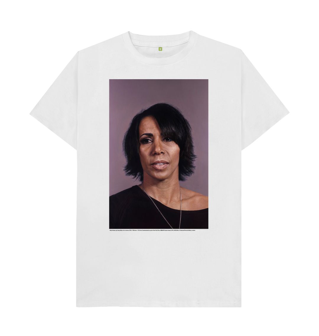 White kelly holmes unisex t shirt