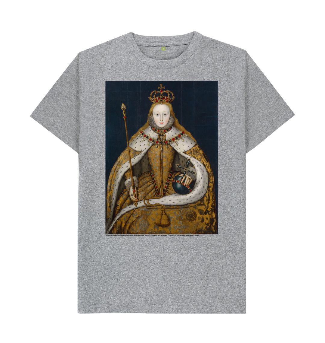 Athletic grey queen elizabeth i unisex t shirt