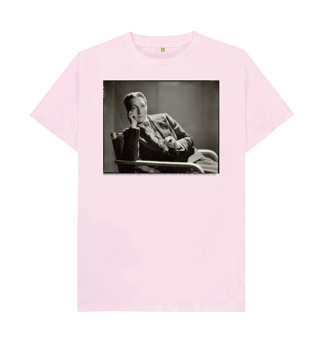 Pink radclyffe hall by howard coster unisex t shirt