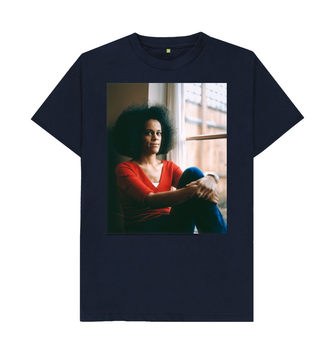 Navy blue bernardine evaristo unisex t shirt