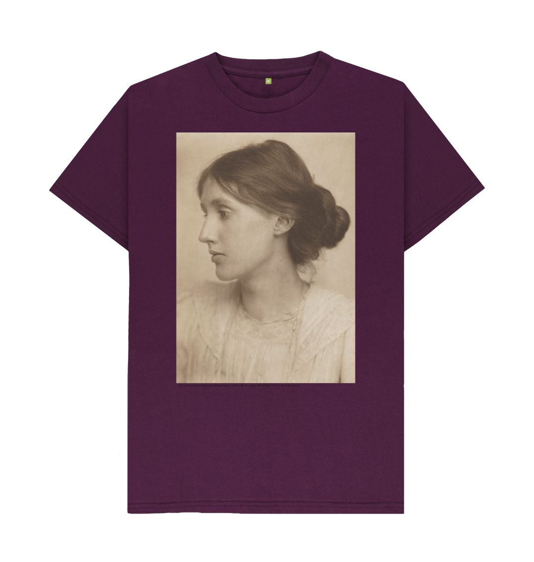 Purple virginia woolf unisex t shirt