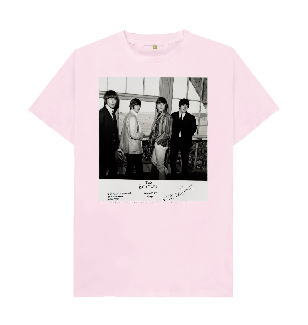 Pink the beatles unisex t shirt