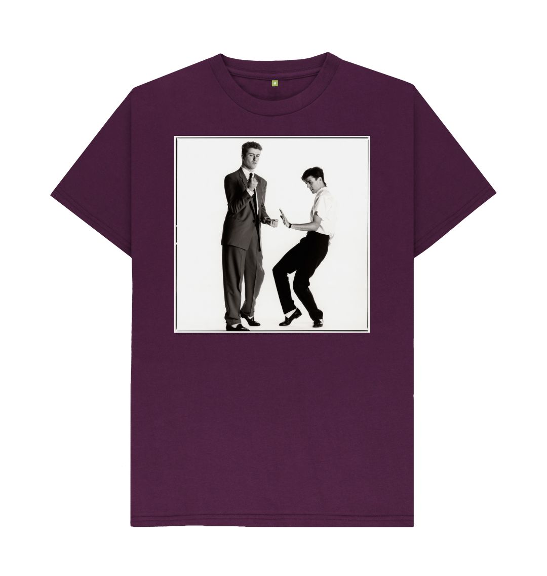 Purple wham! unisex crew neck t shirt