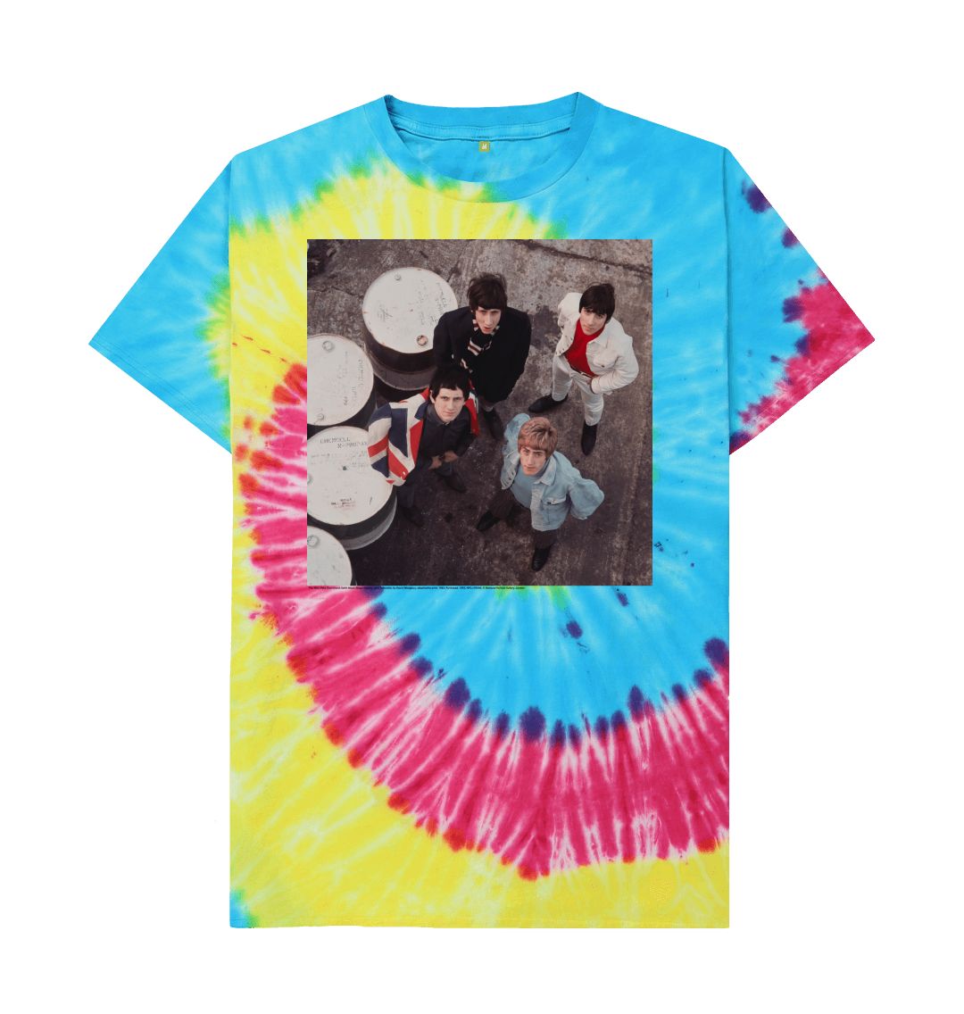 Tie dye the who unisex crew neck t shirt