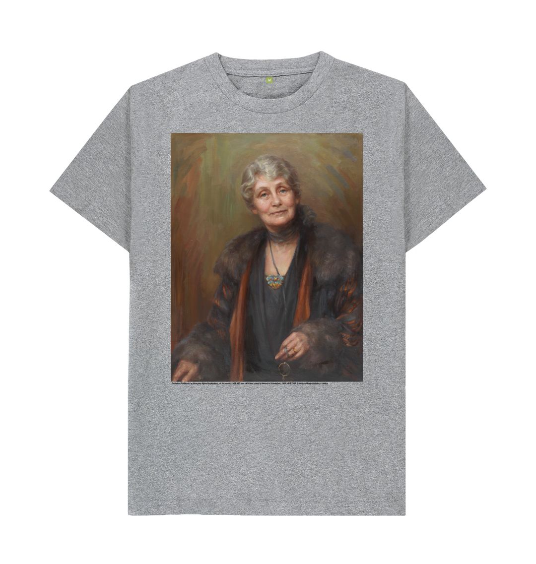 Athletic grey emmeline pankhurst unisex t shirt