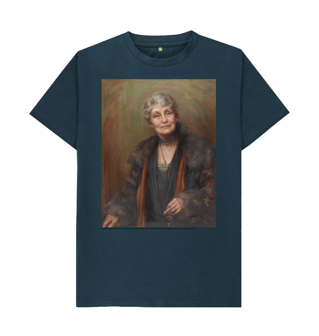 Denim blue emmeline pankhurst unisex t shirt