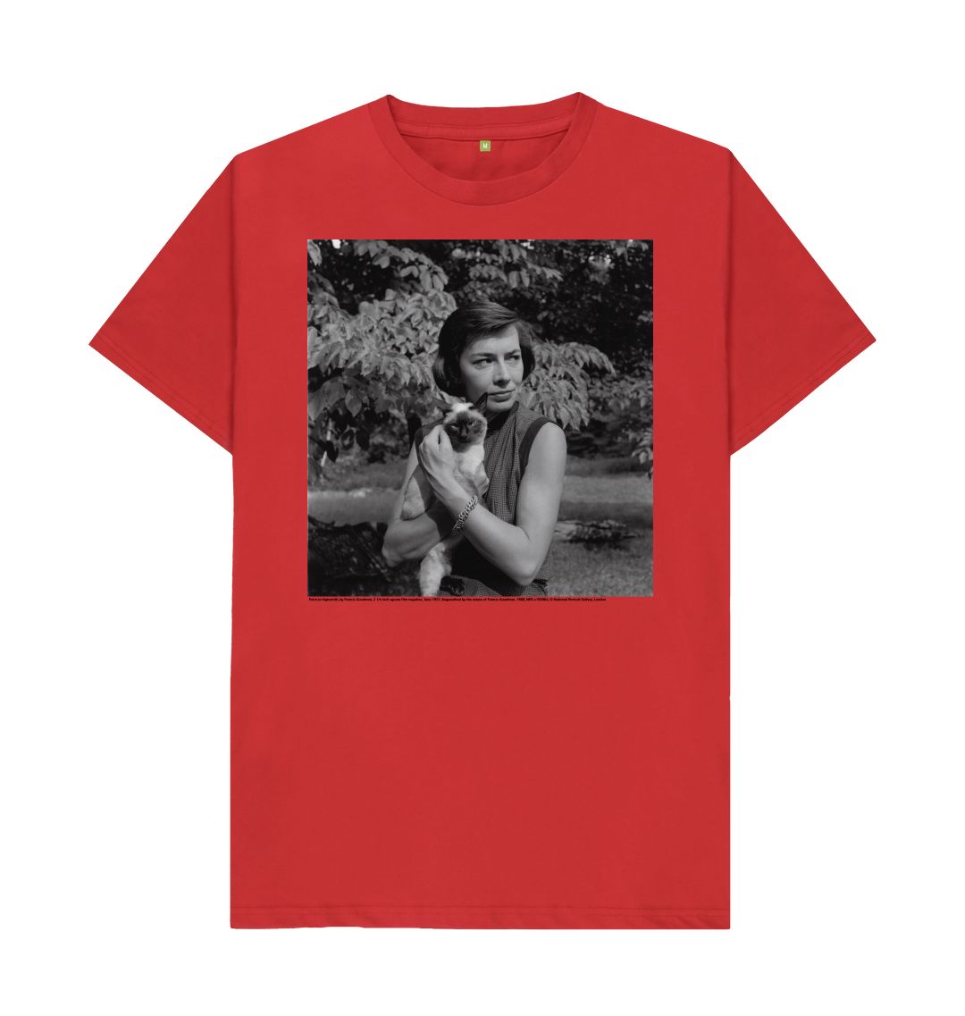 Red patricia highsmith unisex t shirt