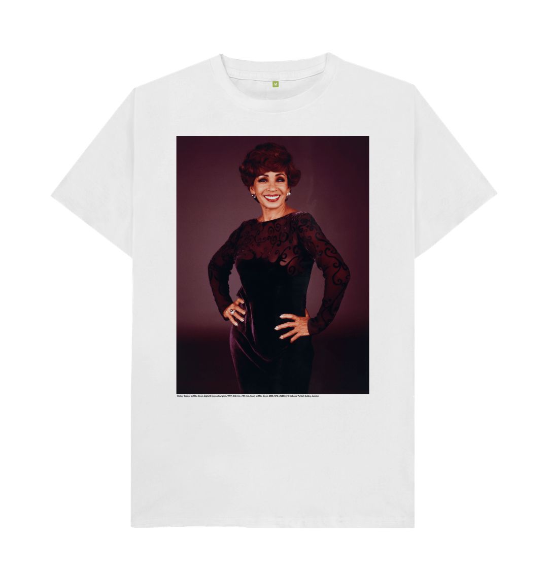 White shirley bassey unisex t shirt