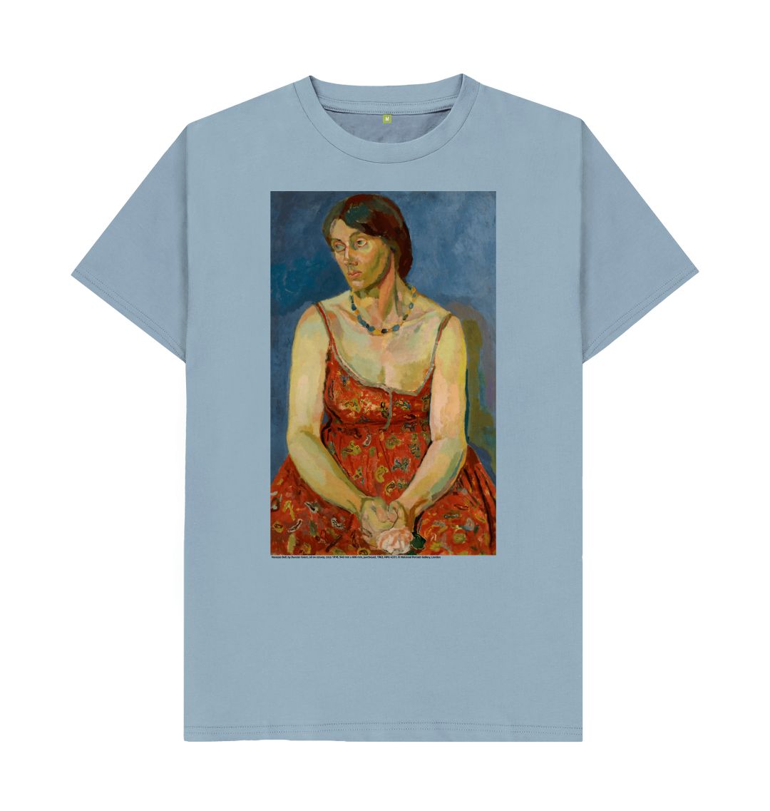 Stone blue vanessa bell unisex t shirt